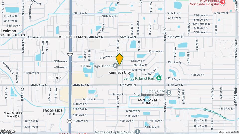 4957 62nd St N Map and Location Details