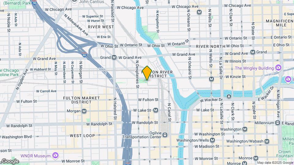 370 N Jefferson St Map and Location Details