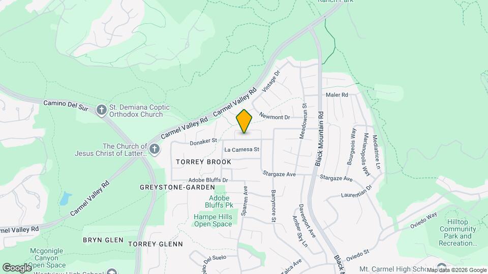 8894 Donaker St Map and Location Details