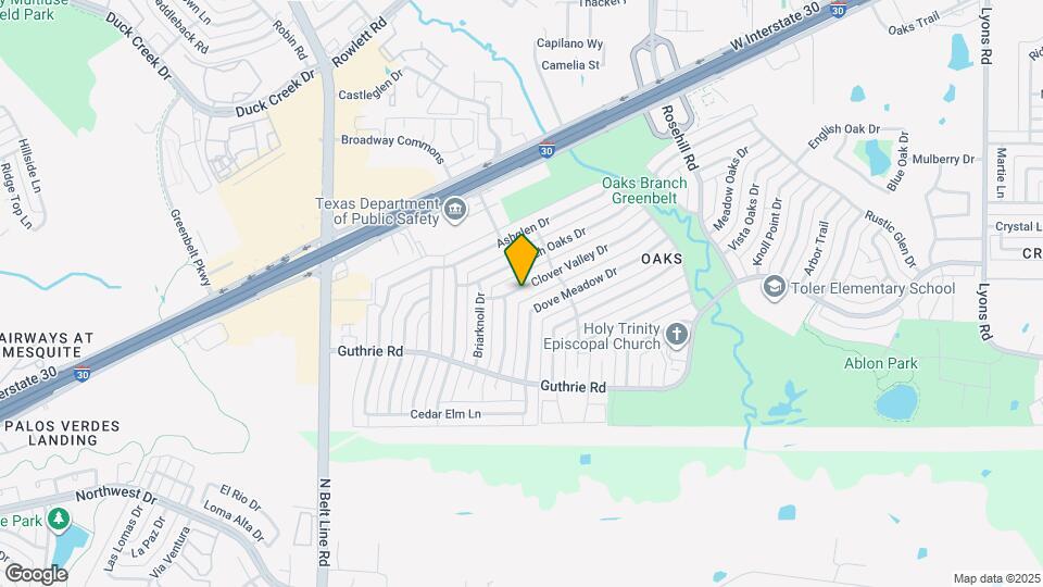 2710 Clover Valley Dr Map and Location Details