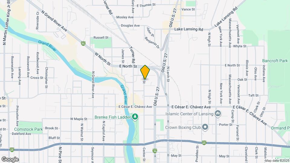 1410 Center St Mapa y Detalles de la Ubicación