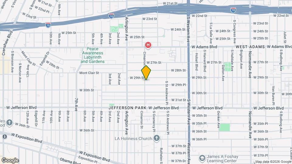 2914 Cimarron St Map and Location Details