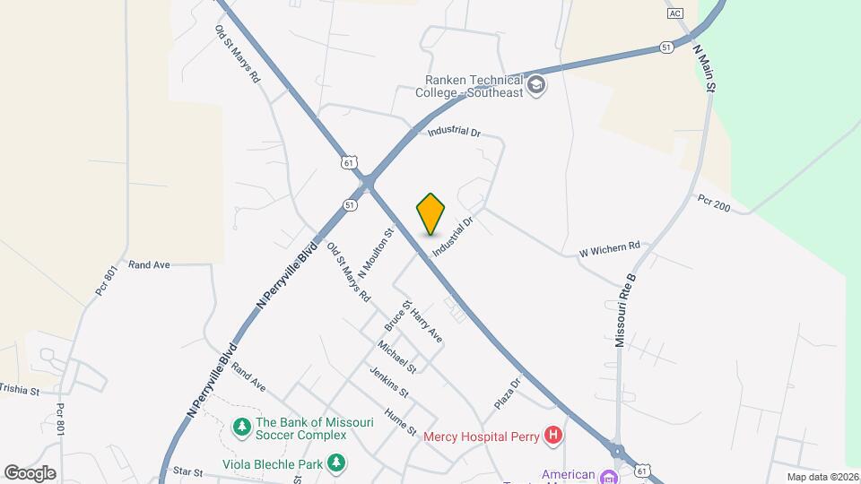 804 N Kingshighway St Map and Location Details