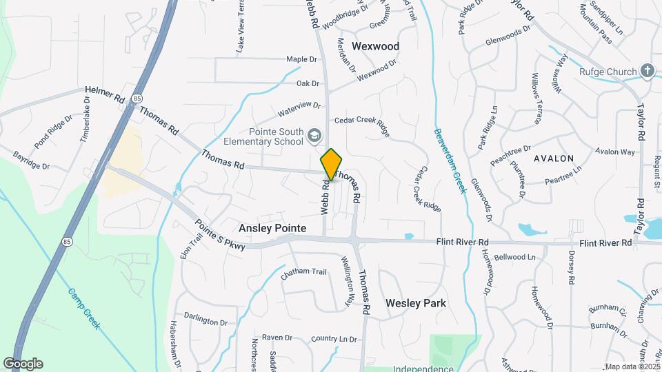 8592 Webb Rd Map and Location Details