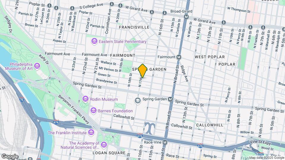 1629 Green St Map and Location Details