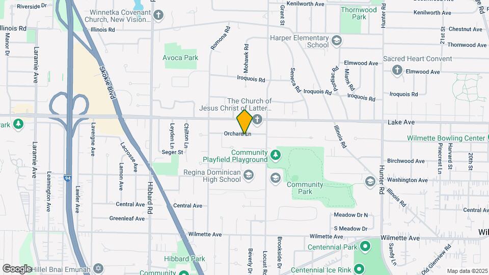 2737 Orchard Ln Map and Location Details