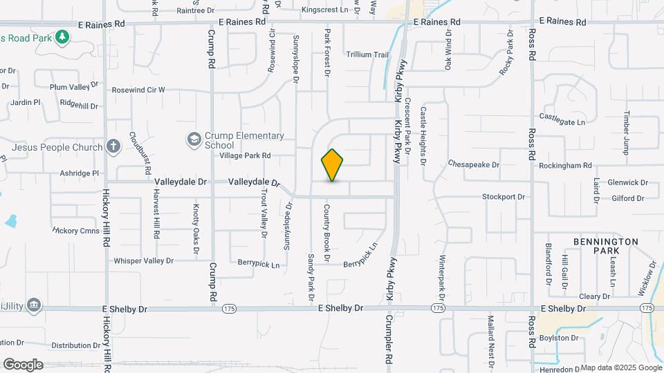 6331 Golden Park Dr Map and Location Details