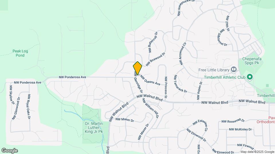 2995 NW Glenridge Dr Map and Location Details
