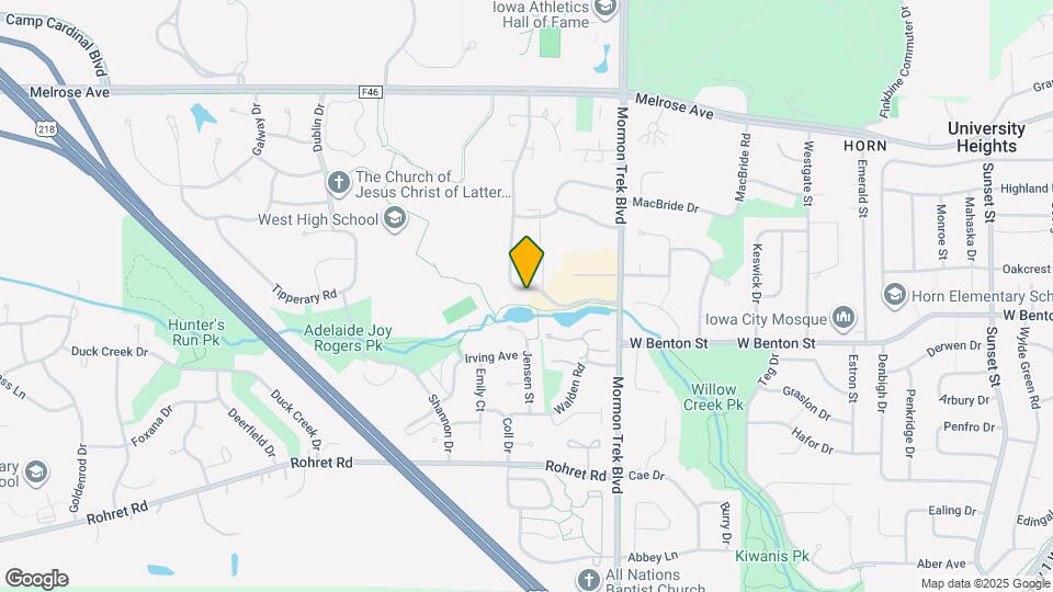 2609 Westwinds Dr Map and Location Details