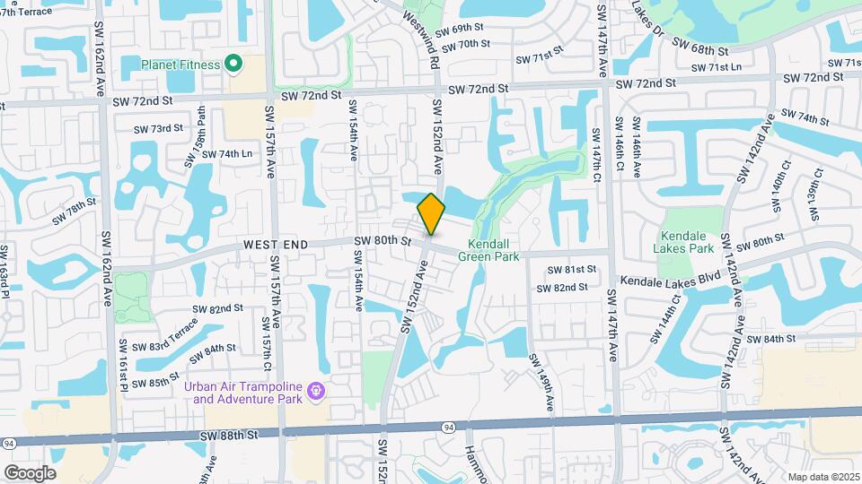 7931 SW 152nd Ave Map and Location Details