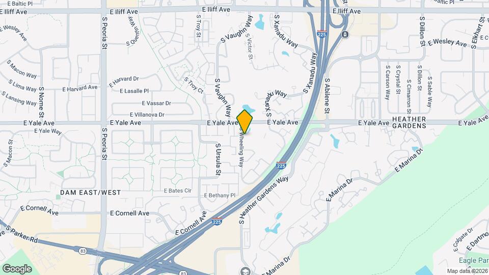 2776 S Wheeling Way Map and Location Details