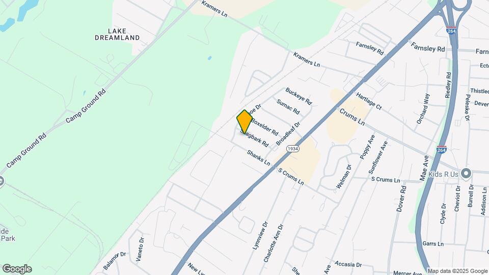 3420 Shagbark Rd Mapa y Detalles de la Ubicación