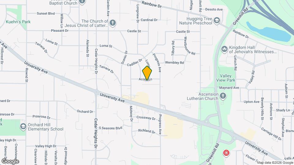 3852 Jay Ln Map and Location Details
