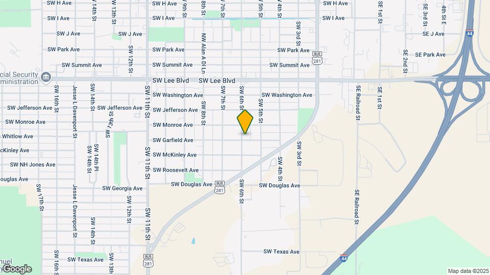 1512 SW 6th St Map and Location Details