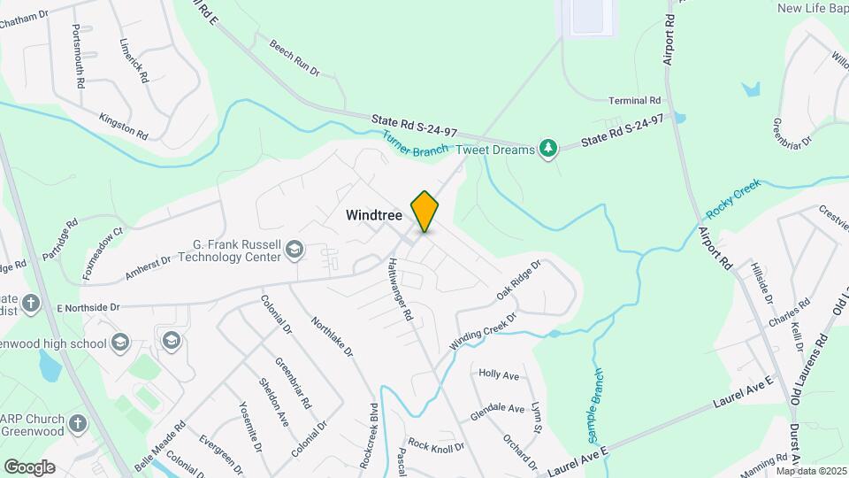 208 Shamrock Dr Map and Location Details