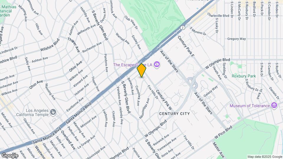 1849 Fox Hills Dr Map and Location Details