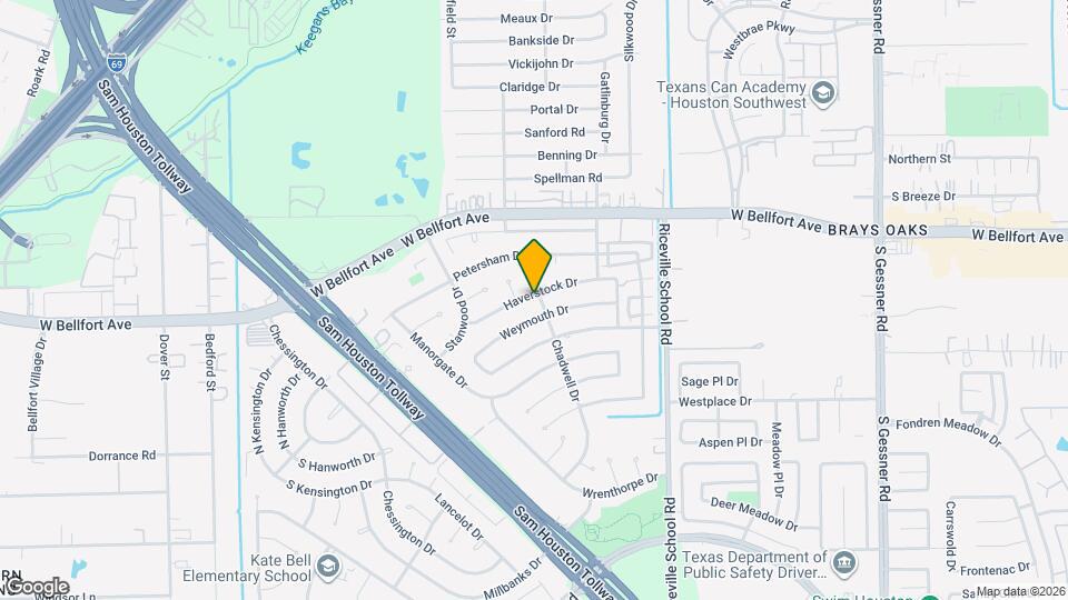 9003 Haverstock Dr Map and Location Details