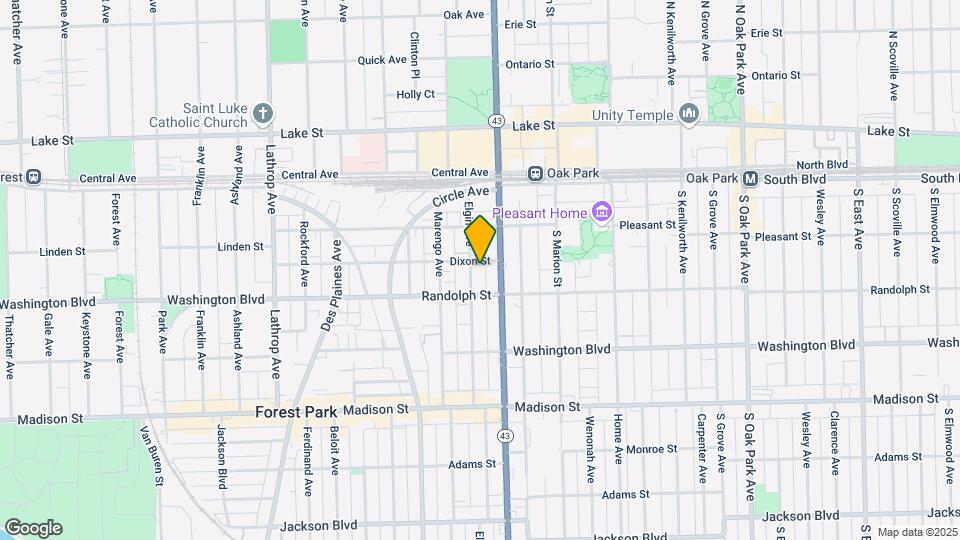 136 Elgin Ave Map and Location Details
