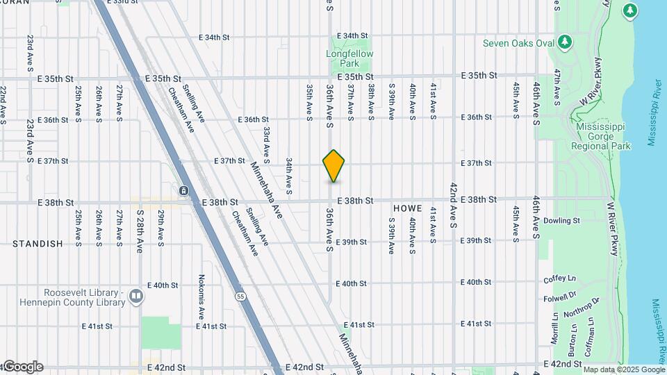 3725 36th Ave S Map and Location Details