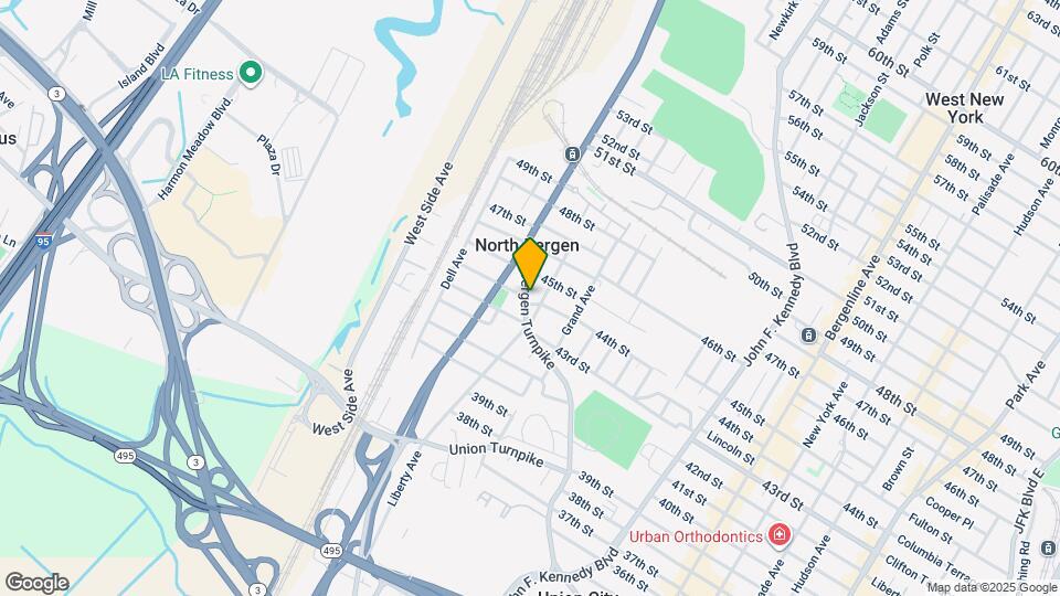 4404 Bergen Turnpike Map and Location Details