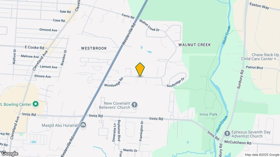 2605 Woodsedge Rd Map and Location Details