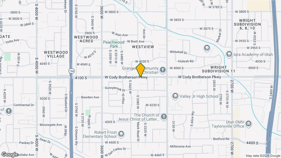 3359 W 4100 S Map and Location Details