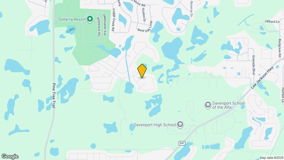 1320 Oak Crest St Mapa y Detalles de la Ubicación