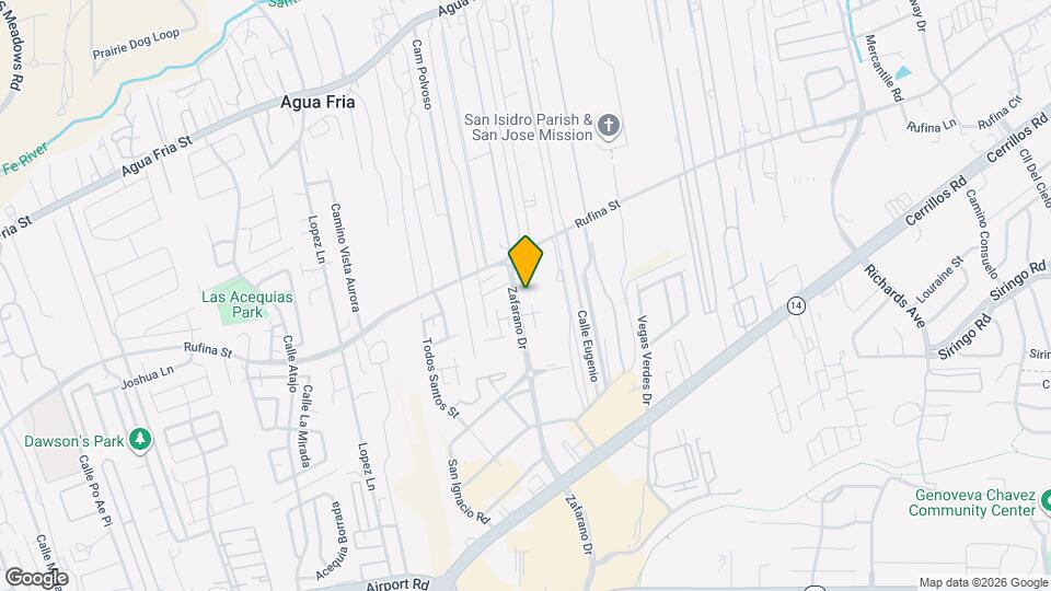 4363 San Benito St Map and Location Details