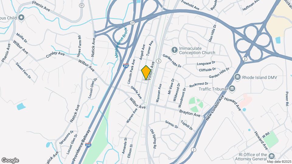 55 Vinton Ave-Unit -1 Map and Location Details