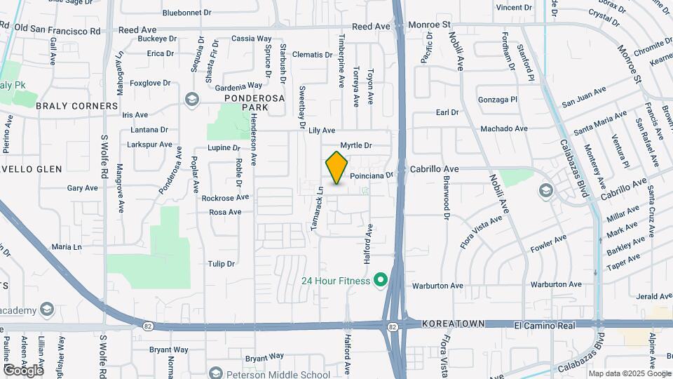 3771 Miramar Way Map and Location Details