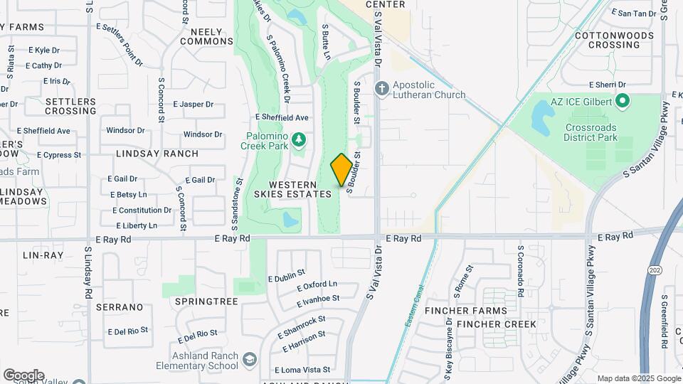 1480 S Boulder St Map and Location Details