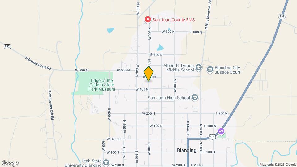 450 N 300 W Map and Location Details