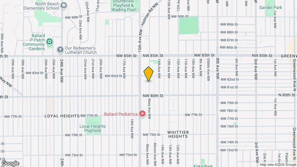 8037 Mary Ave NW Map and Location Details