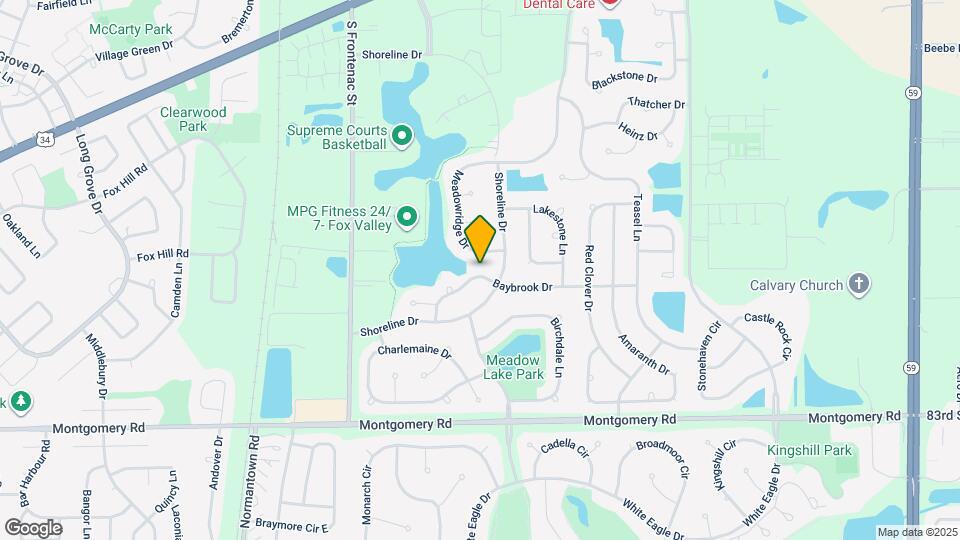3730 Baybrook Dr Map and Location Details