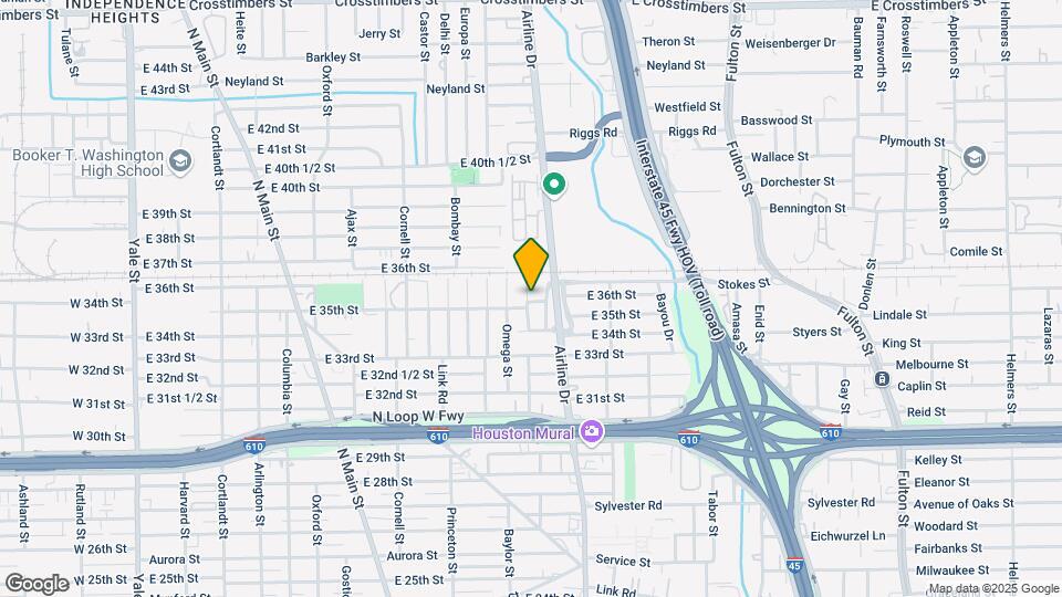 1209 Cabell St Map and Location Details