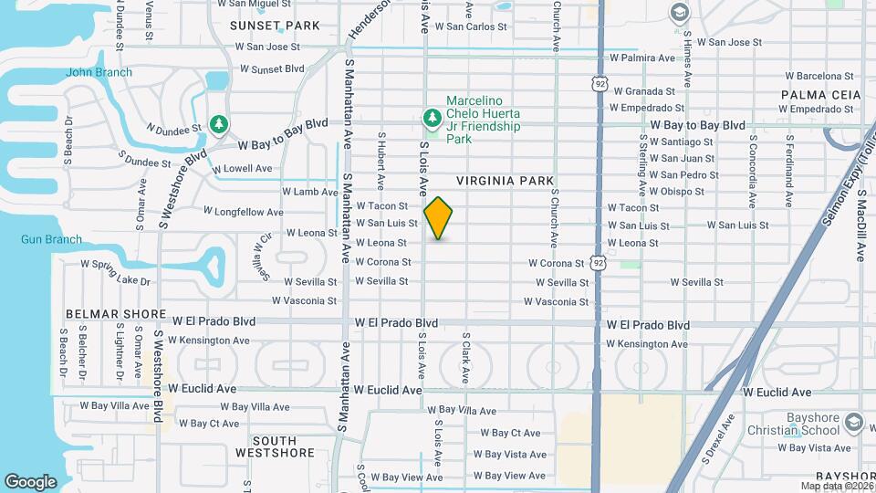 4116 W Leona St Mapa y Detalles de la Ubicación