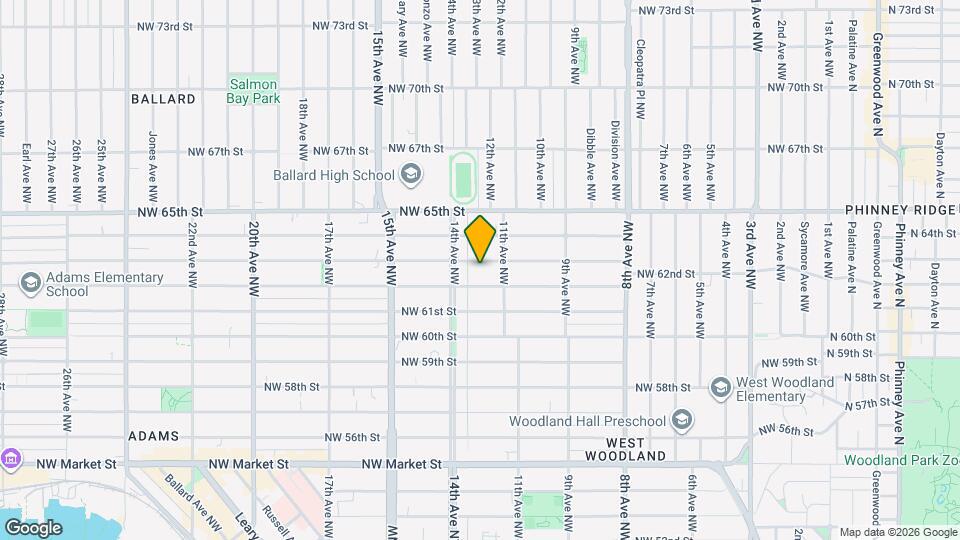 1123 NW 63rd St Map and Location Details