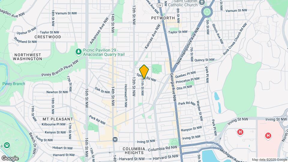 3633 11th St NW Map and Location Details