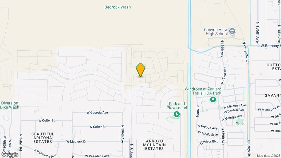 19442 W Badgett Ln Mapa y Detalles de la Ubicación