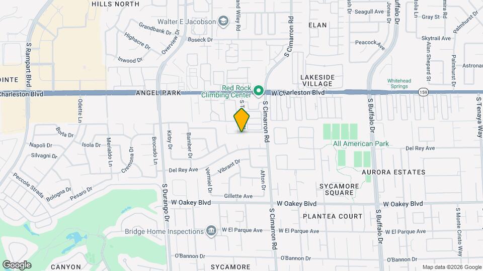 8305 Windrush Ave Map and Location Details