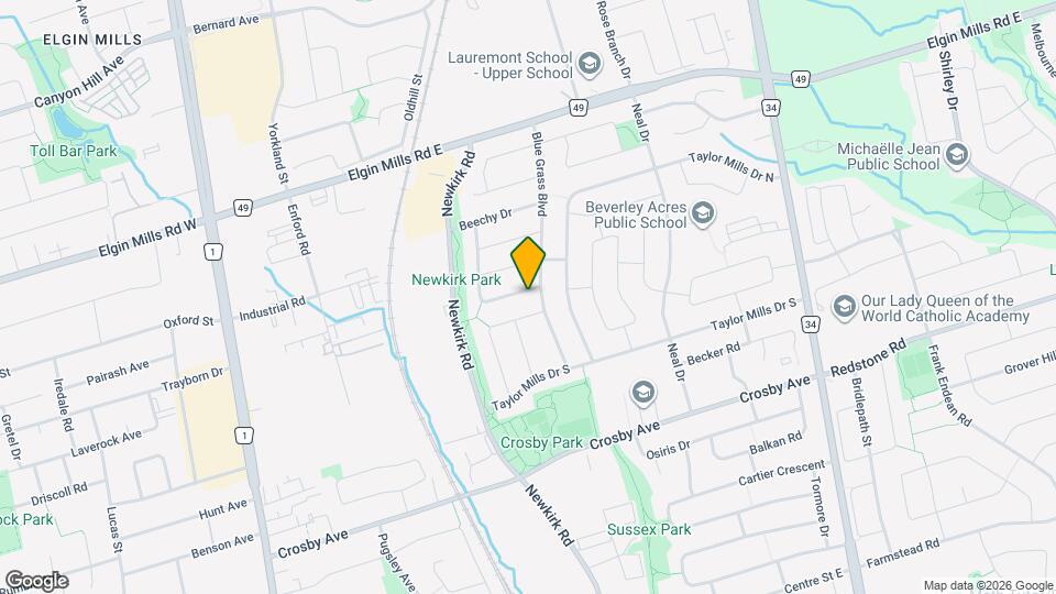 236 Demaine Crescent Map and Location Details