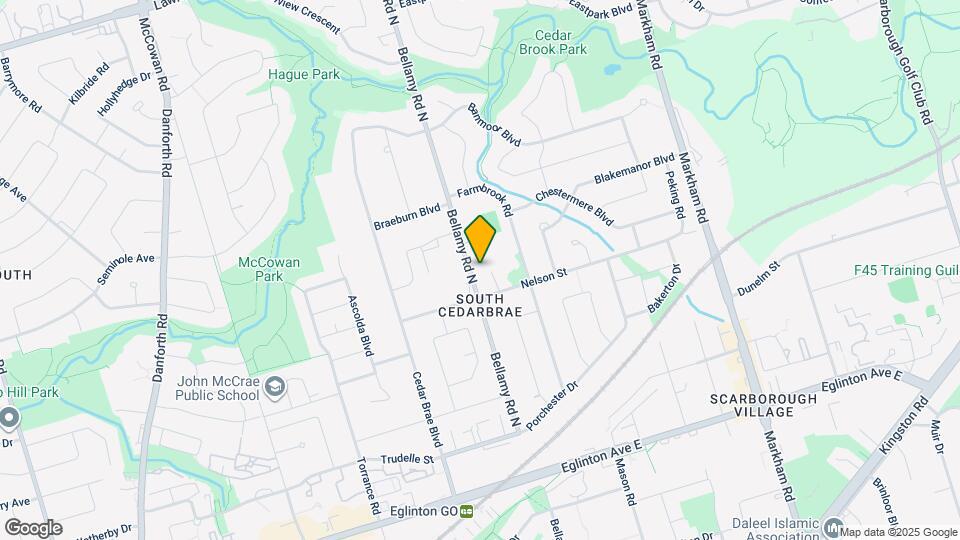 211 Bellamy Rd N Map and Location Details