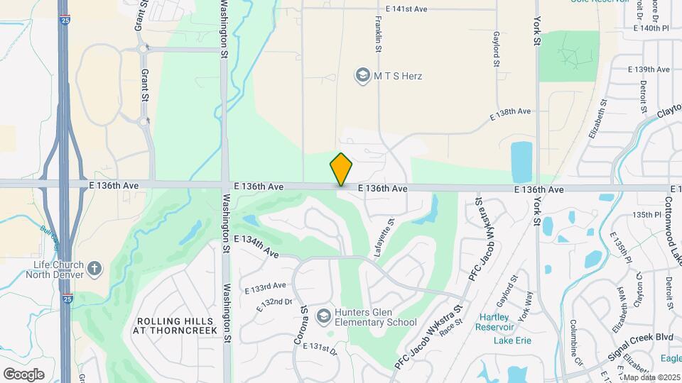 1212 E 135th Pl Map and Location Details