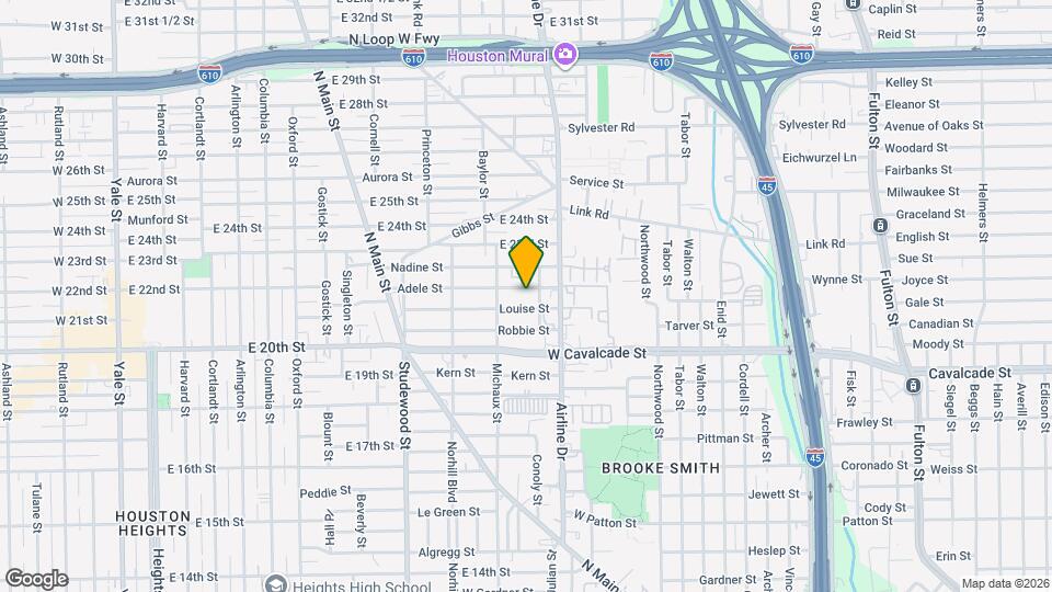 917 Adele St Map and Location Details