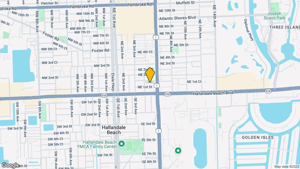 421 NE 1st St, Unit 119 Map and Location Details