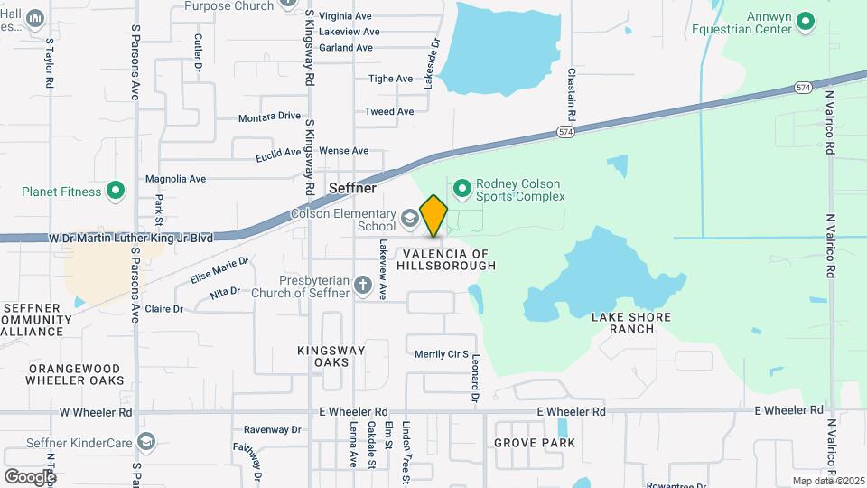 506 Valencia Park Dr Map and Location Details