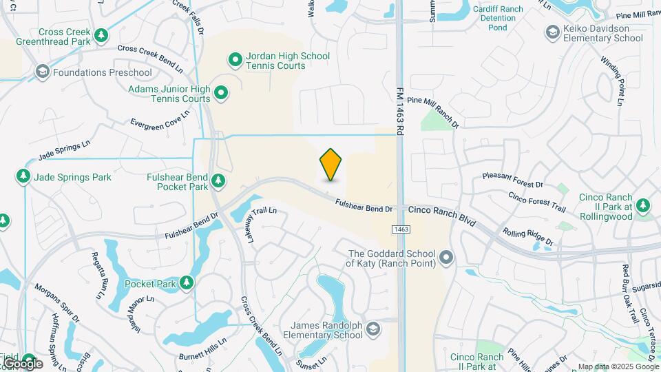 27222 Fulshear Bend Dr Map and Location Details