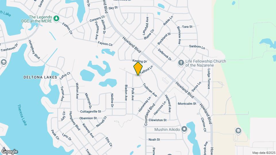 1389 Trollman Ave Map and Location Details