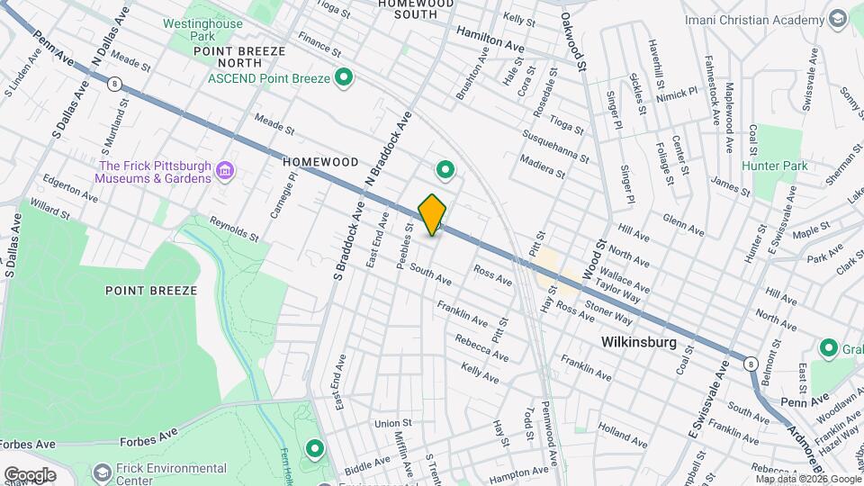 126 S Trenton Ave Mapa y Detalles de la Ubicación