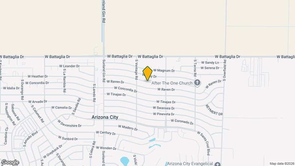 9033 W Oneida Dr Map and Location Details